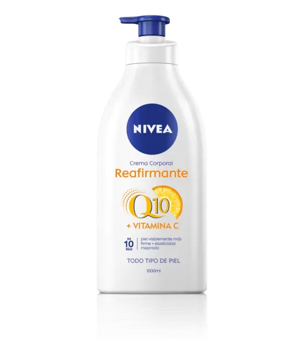 Nivea Crema corporal Reafirmante Q10+Vitamina C.