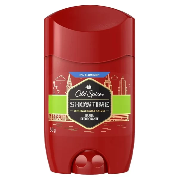Old Spice Showtime Desodorante en barra.