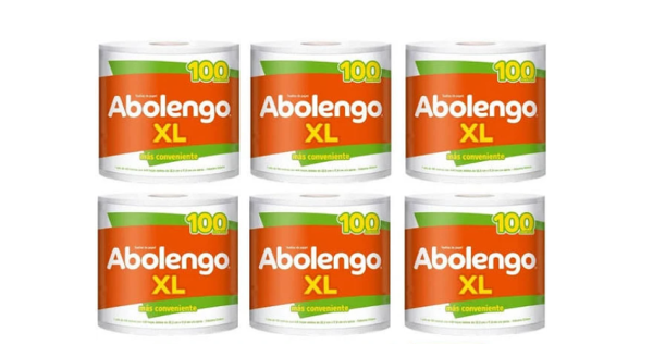 Abolengo XL Toallas de papel 100 metros Manga.