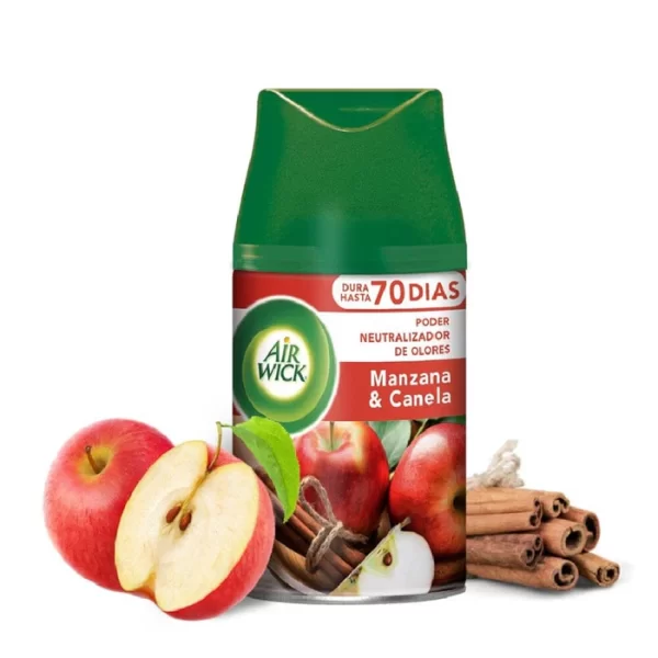 Air Wick Desodorante ambiental automático Manzana & Canela.