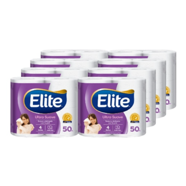 Elite Papel higienico Ultra suave Manga 50 metros.