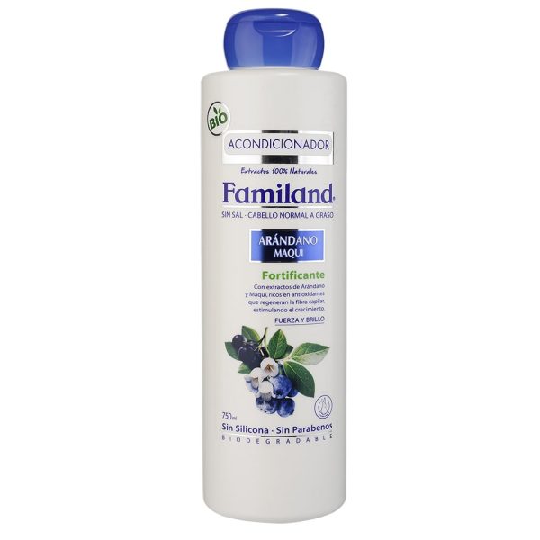 Familand Acondicionador Anti-frizz Arándano Maqui.