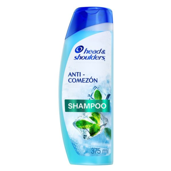Head & Shoulders Shampoo Anti-comezón Menta.