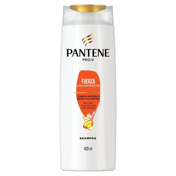 Pantene Pro-v Shampoo Fuerza y Reconstrucción.