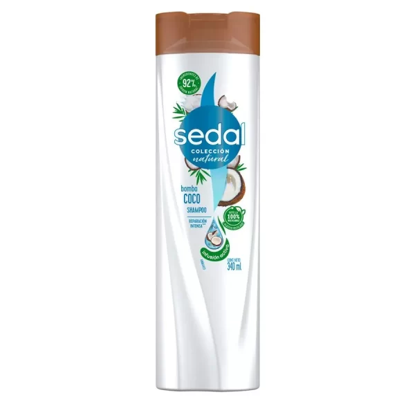 Sedal Shampoo Bomba coco.