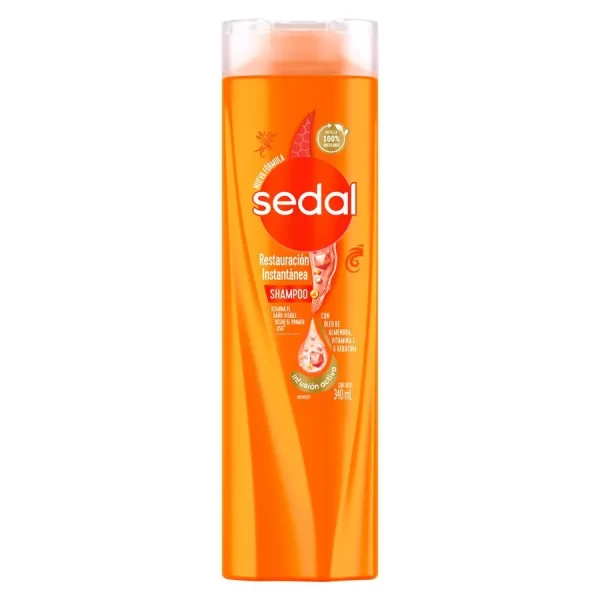 Sedal Restauracion Instantánea Shampoo.