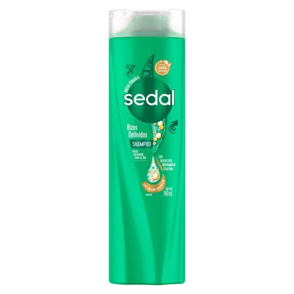 Sedal Shampoo Rizos definidos.