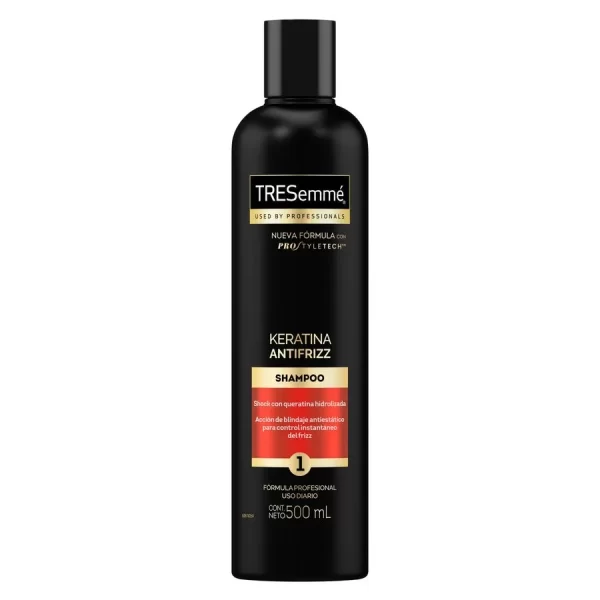 TRESemmé Keratina Antifrizz Shampo.