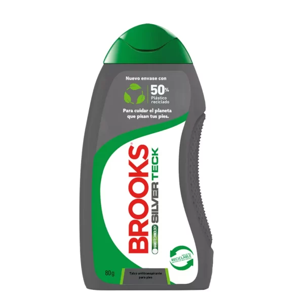 Brooks SilverTeck Desodorante para pies En polvo.