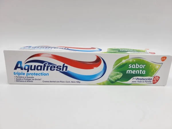 Aquafresh Triple Protection Pasta de dientes Sabor Menta.