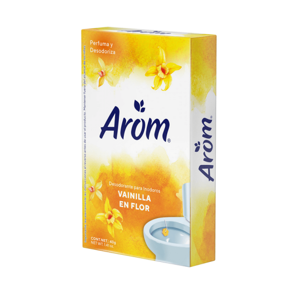 Arom Pastilla para baño Vainilla en flor.