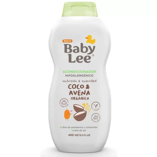 Baby lee Acondicionador Coco & Avena orgánica.