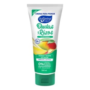 Ballerina Crema para peinar Ondas y Rizos Controlados.