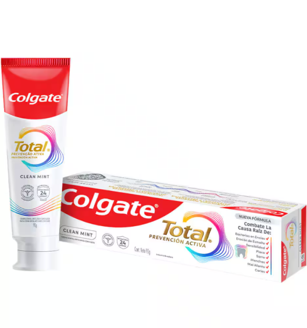 Colgate Total Pasta de dientes Clean Mint.