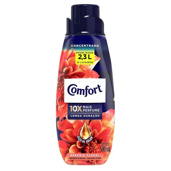 Comfort Suavizante Concentrado Energía floral 500ml.