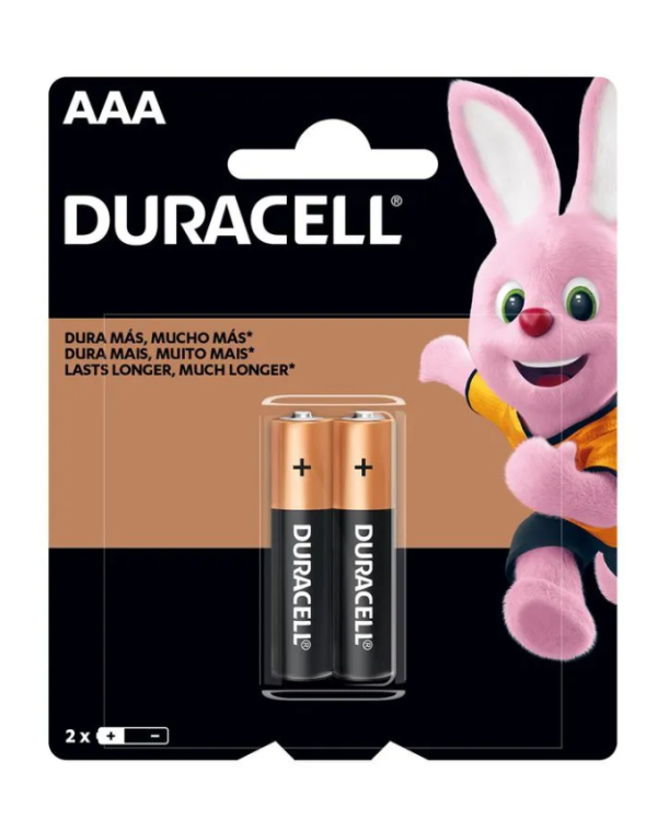 Duracell Pilas AAA 2 Unidades.