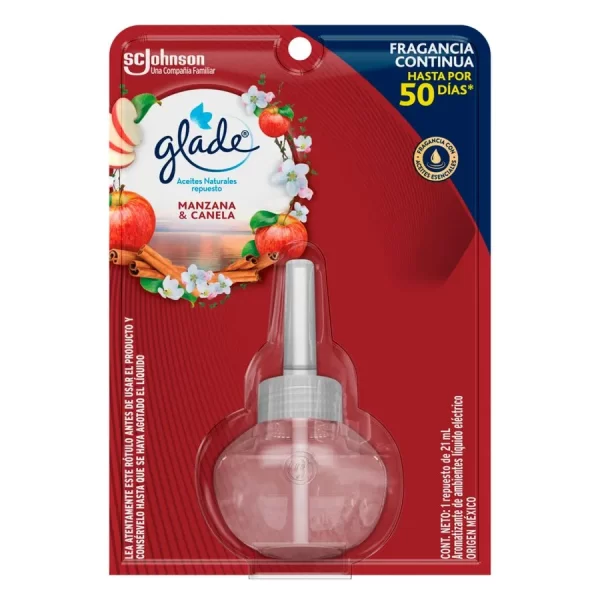 Glade Desodorante repuesto Manzana & Canela.