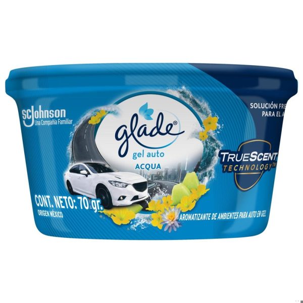 Glade Gel Auto Aroma Acqua