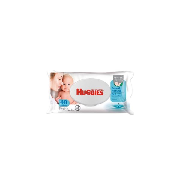 Huggies Toallas Húmedas Puro & Natural 48uds.