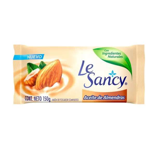 Le sancy Jabón en barra Aceite de almendras.