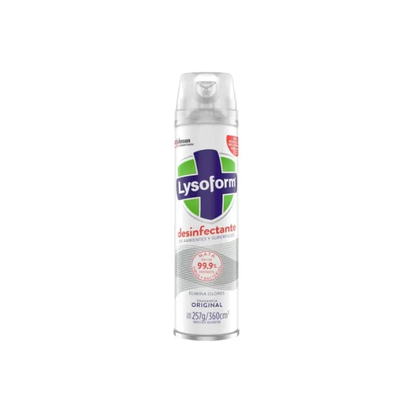 Lysoform Desinfectante en Spray Original.