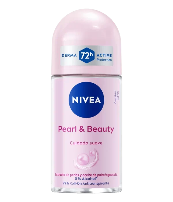 Nivea Pearl & Beauty Desodorante En Roll-on.