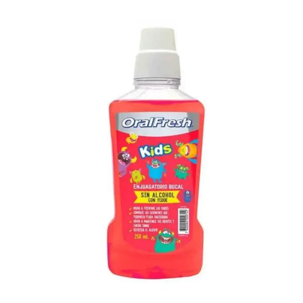 OralFresh Kids Enjuague Bucal.