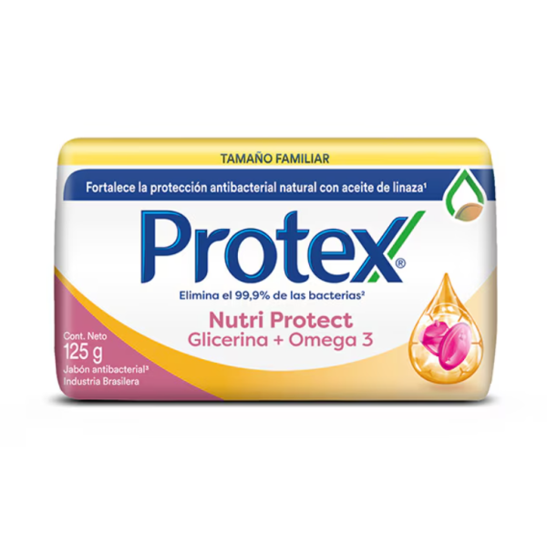 Protex Jabón en barra Glicerina+Omega 3.