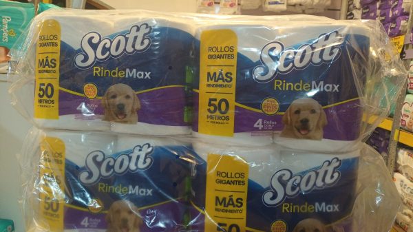 Scott® Rindemax Papel Higienico Manga.