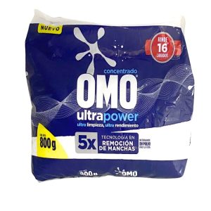 OMO Detergente en polvo Ultrapower 800g